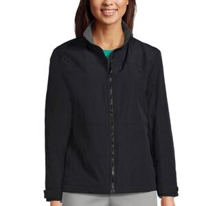 Lands' End Women's Black Squall Jacket Size S